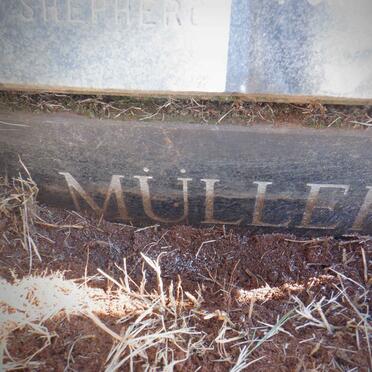 MULLER Jeremia Jesaja 1916-1989 &amp; Ivy Evelina 1917-1982