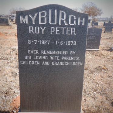 MYBURGH Roy Peter 1927-1979