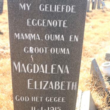 MYBURGH Jan Lodewikus 1909-1983 &amp; Magdalena Elizabeth 1915-1976 :: MYBURGH Charles 1937-1984