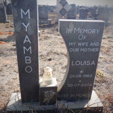 MYAMBO Louisa 1962-2002