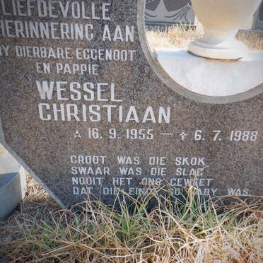 MYERS Jacobus Johannes 1928-1988 &amp; Francina Barendina 1929-1993 :: MYERS Wessel Christiaan 1955-1988