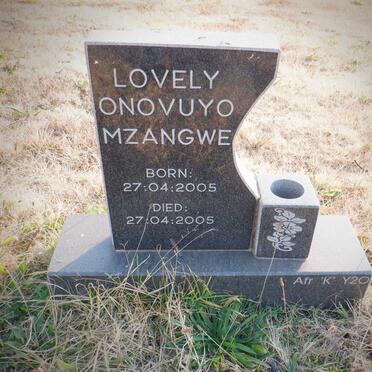 MZANGWE Lovely Onovuyo 2005-2005