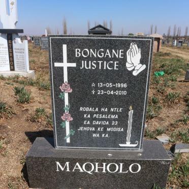 MAQHOLO Bongane Justice 1996-2010