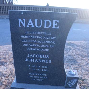 NAUDE Jacobus Johannes 1930-2010