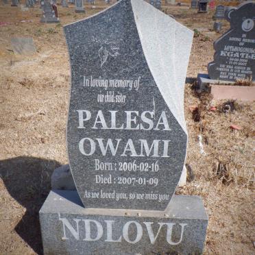NDLOVU Palesa Owami 2006-2007
