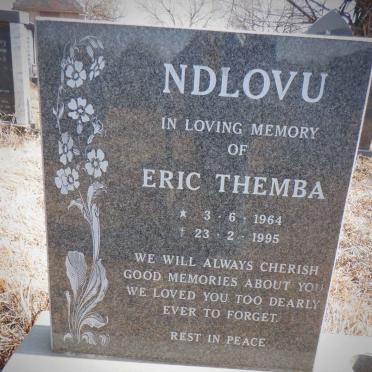 NDLOVU Eric Themba 1964-1995