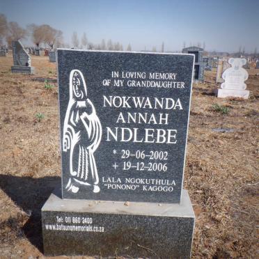 NDLEBE Nokwanda Annah 2002-2006
