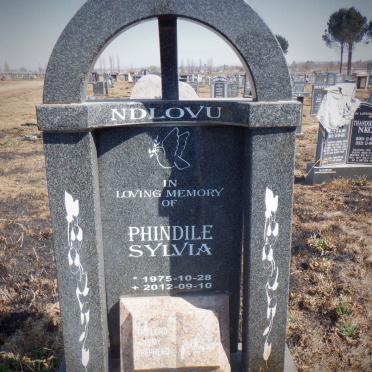 NDLOVU Phindile Sylvia 1975-2012