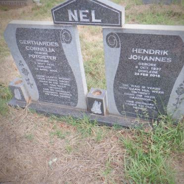 NEL Hendrik Johannes 1937-2018 &amp; Gerthardes Cornelia POTGIETER 1936-2009