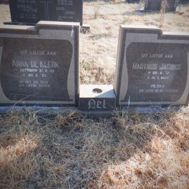 NEL Martinus Jacobus 1917-2008 &amp; Anna de Klerk HATTINGH 1922-1983