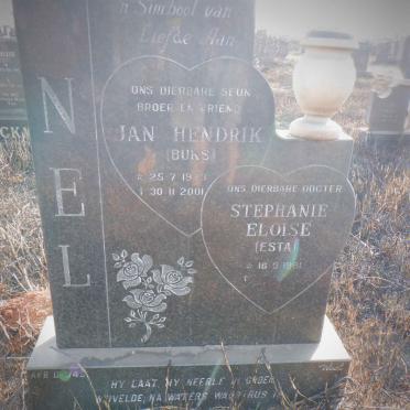NEL Jan Hendrik 1973-2001 :: NEL Stephanie Eloise 1961-