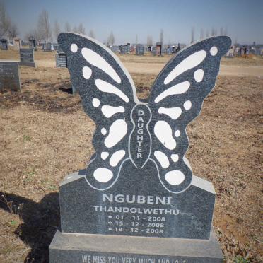 NGUBENI Thandolwethu 2008-2008