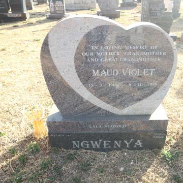 NGWENYA Maud Violet 1915-1999
