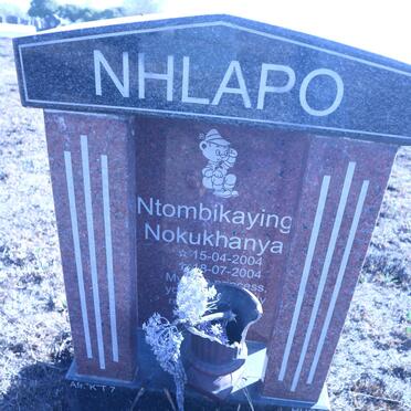 NHLAPO Ntombikaying Nokukhanya 2004-2004