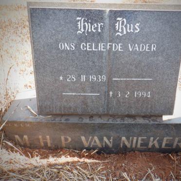 NIEKERK M.H.P., van 1939-1994