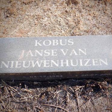 NIEUWENHUIZEN Kobus, Janse van 1984-2003