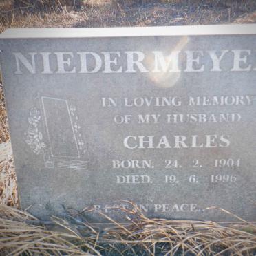 NIEDERMEYER Charles 1904-1996