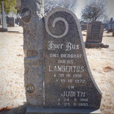 NIEKERK Lambertus, van 1918-1972 &amp; Judith 1918-1993