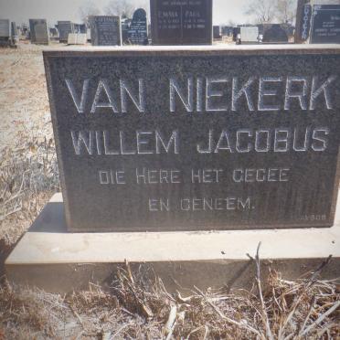 NIEKERK Willem Jacobus, van
