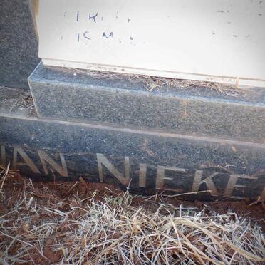 NIEKERK Francois Arnoldus, van 1911-1979 &amp; Susara Gertruida Jacoba 1920-1998