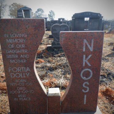NKOSI Portia Dolly 1971-2002