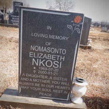 NKOSI Nomasonto Elizabeth 1969-2000