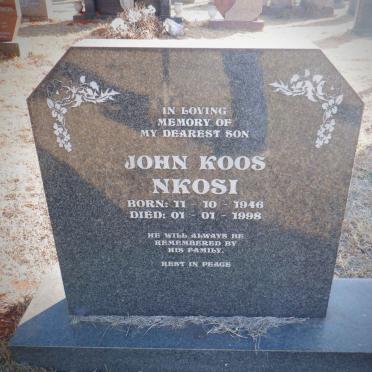 NKOSI John Koos 1946-1998
