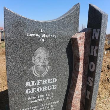 NKOSI Alfred George 1924-2019