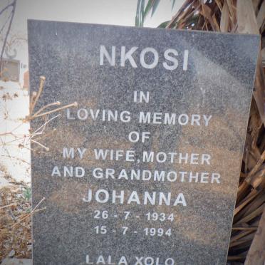 NKOSI Johanna 1934-1994