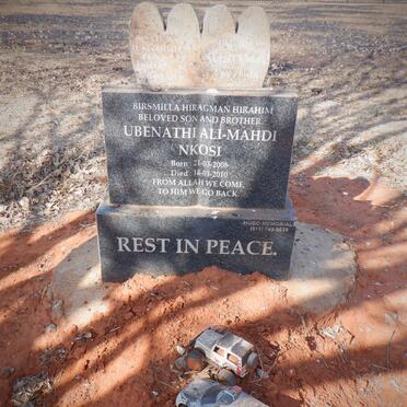 NKOSI Ubenathi Ali-mahdi 2008-2010