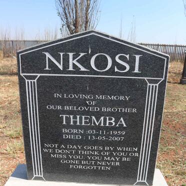 NKOSI Themba 1959-2007 