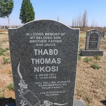 NKOSI Thabo Thomas 1971-2009