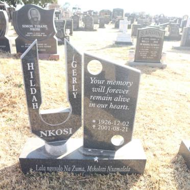 NKOSI Hilda Gerly 1926-2001