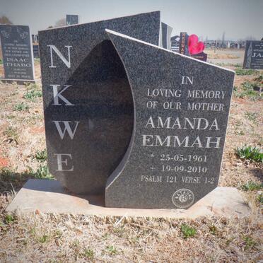 NKWE Amanda Emmah 1961-2010