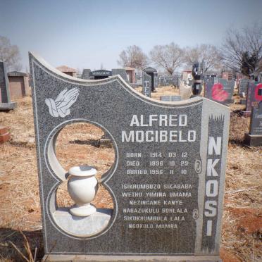 NKOSI Alfred Mocibelo 1914-1996