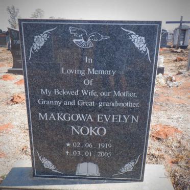 NOKO Makgowa Evelyn 1919-2005