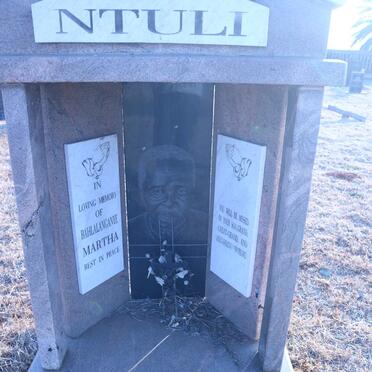 NTULI Bahlalanganye Martha