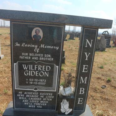 NYEMBE Wilfred Gideon 1973-2007
