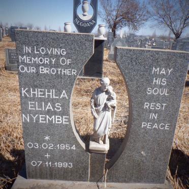 NYEMBE Khehla Elias 1954-1993