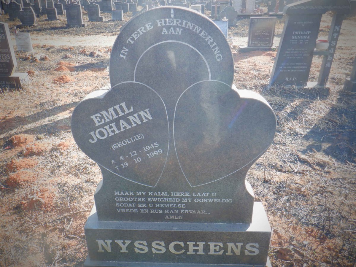 NYSSCHENS Emil Johann 1945-1999