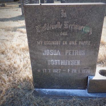 OOSTHUIZEN Josua Petrus 1927-1970