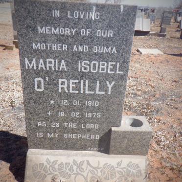 O'REILLY Maria Isobel 1910-1975