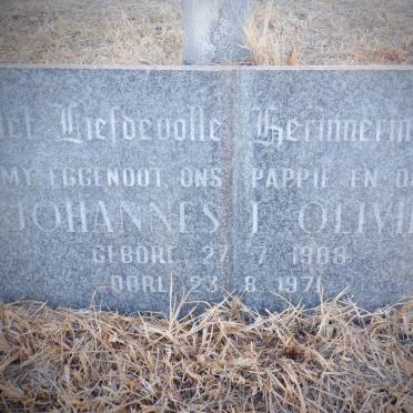 OLIVIER Johannes J. 1908-1971