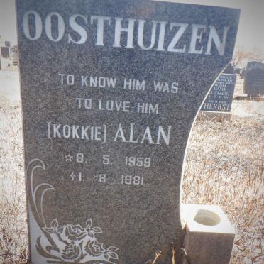 OOSTHUIZEN Alan 1959-1981