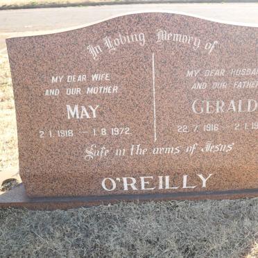 O'REILLY Gerald 1916-1986 &amp; May 1918-1972