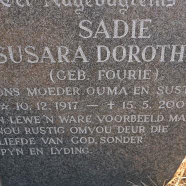 OLIVIER Jan Hendrik 1924-1974 &amp; Sadie Susara Dorothea FOURIE 1917-2004 :: OLIVIER Andries Hendrik 1950-1979