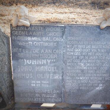 OLIVEIRE Joao Manuel Ramos 1984-1999