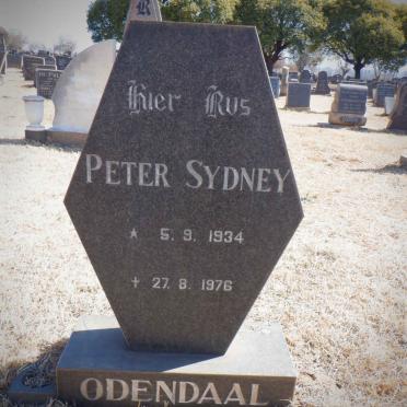ODENDAAL Peter Sydney 1934-1976