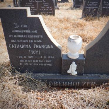 OBERHOLZER Catharina Francina 1927-1984