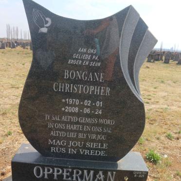 OPPERMAN Bongane Christopher 1970-2008
